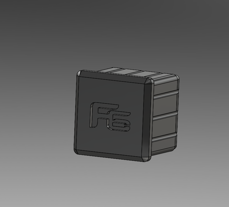 Embout Noir Riggatec Pour Tube Carré 50x50mm - Profondeur 3-5mm, Plastique PE, Protection Et Finition - 9