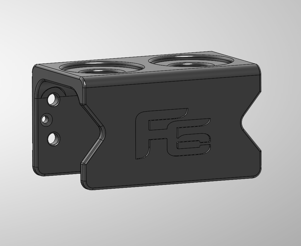 Mag Pin Wall Storage 3D Print File-STEP FILE – Force 6 Fitness