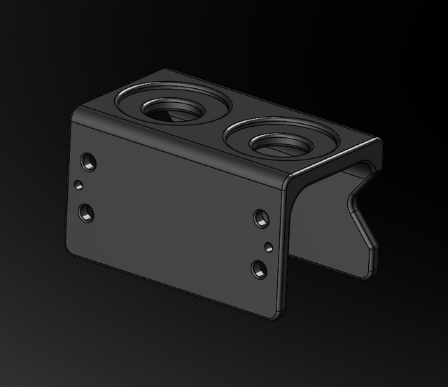 Mag Pin Wall Storage 3D Print File-STEP FILE – Force 6 Fitness