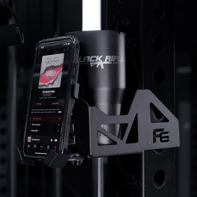 Power Rack Cup and Cell Phone Holder – Force 6 Fitness