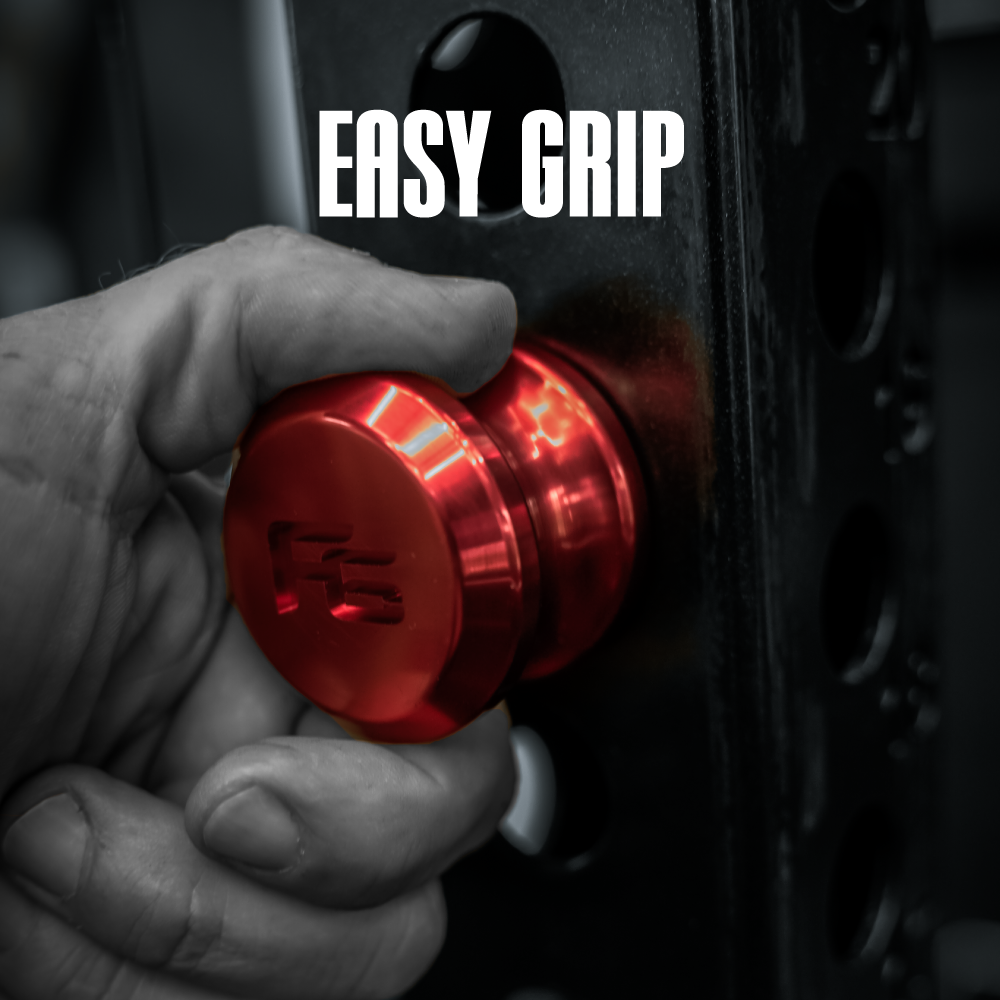 MAG PIN, MAGNETIC HITCH GYM PIN, for SQUAT RACKS – Force 6 Fitness