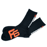 Force 6 Fitness Crew Socks - Black