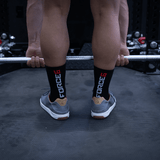 Force 6 Fitness Crew Socks - Black