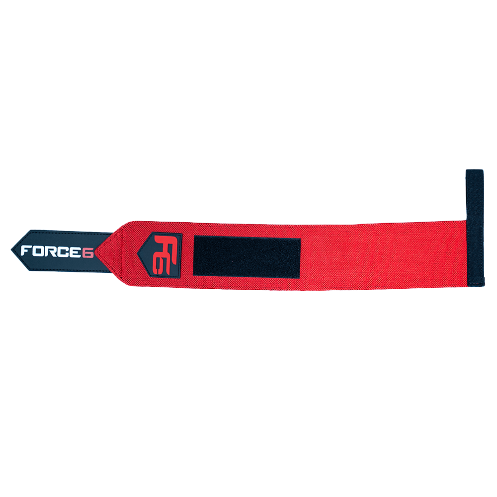 GYM WRIST WRAPS, WEIGHTLIFTING WRIST SUPPORT-RED