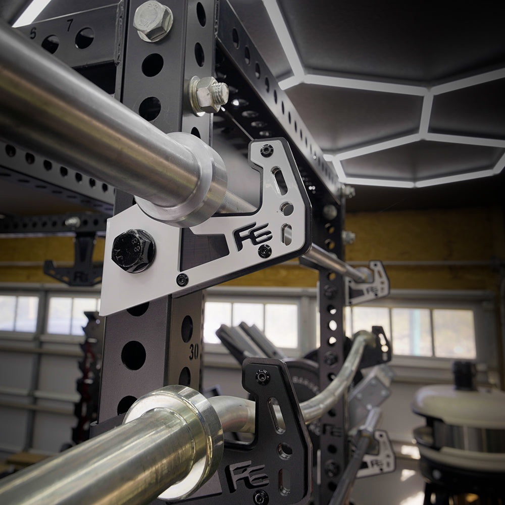 Power Rack Barbell Storage-Vertical-Horizontal