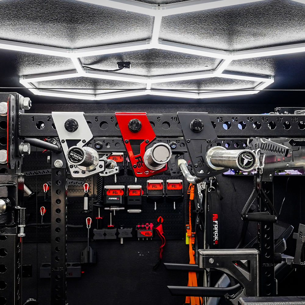 Power Rack Barbell Storage-Vertical-Horizontal